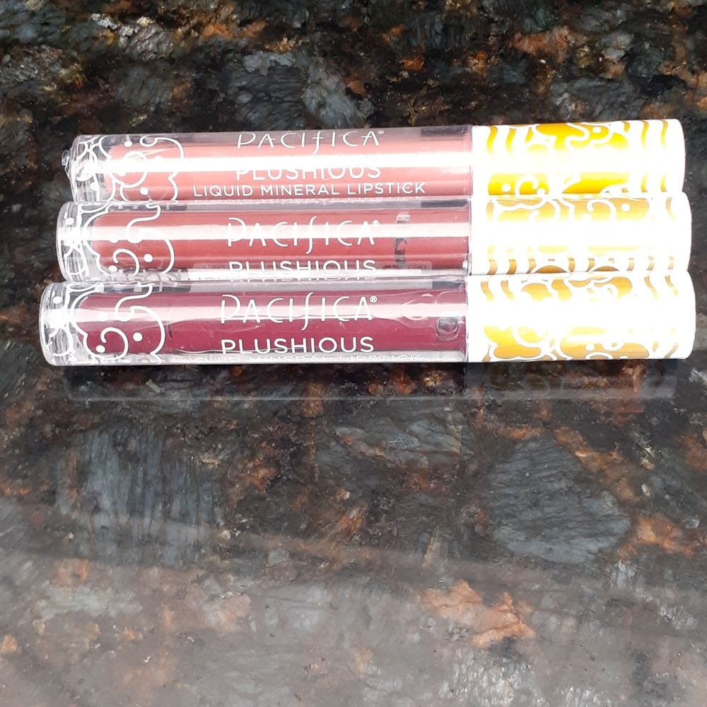 Pacifica Plushious lipsticks